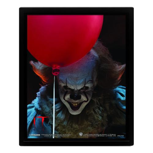Poster 3D It Pennywise Double Face  - 