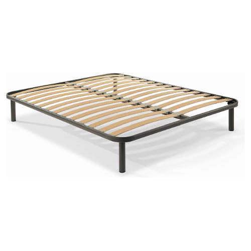 METALBASIC Rete fissa due piazze (180x195cm)