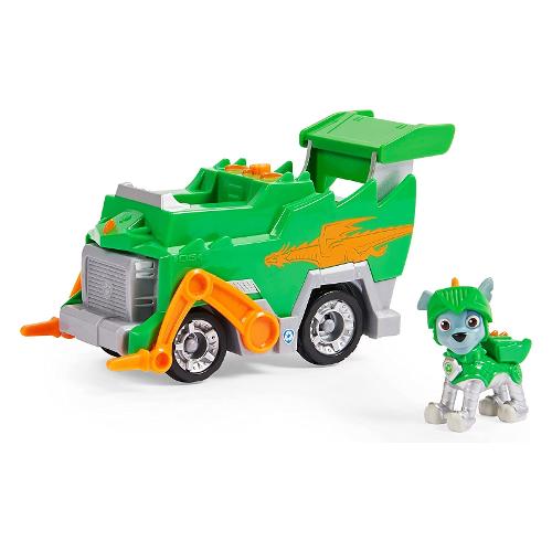 Rocky con Camion Rifiuto Rescue Knights PAW PATROL Verde 6063588