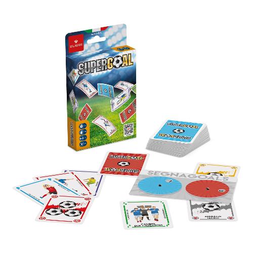Dal Negro Supergoal Gioco Di Carte – Sfida A Tema Calcio Con 110 Carte, Segna-goal E Istruzioni In Italiano