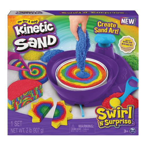 Swirl & Surpriset Set Sabbia creativa (907gr) KINETIC SAND 6063931
