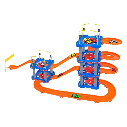 Garage Playset multipiano (50x33cm) W’TOY 41626