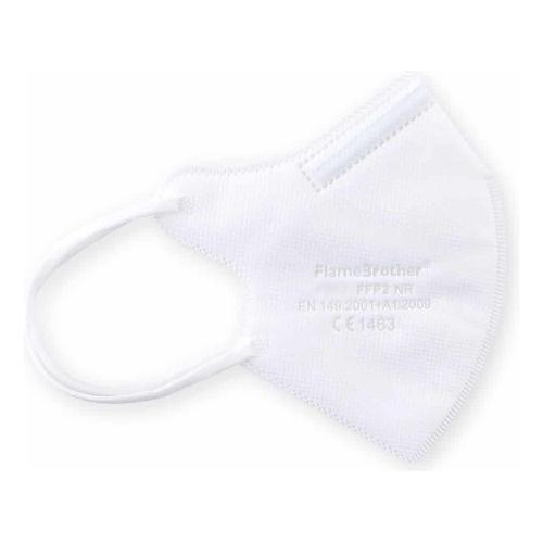 Mascherina protezione Fb01 Ce 1463 FFP2 1 pz (taglia small ) FLAME BROTHER Bianco 80569