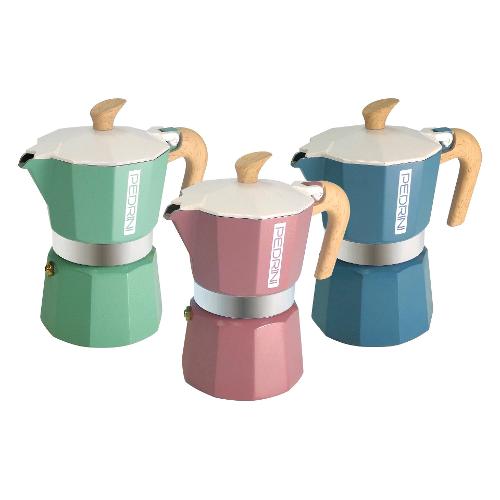 Caffettiera Alluminio 6 Tazze MYMOKA Assortito 02CF133