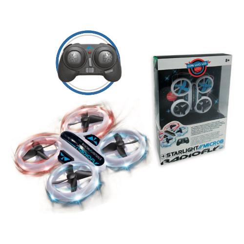 Drone Starlight Microb (9x5cm) RADIOFLY Bianco 40104