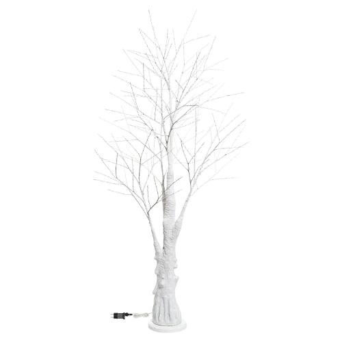 Albero Natale (210 cm) Micro Trunk 900 Microled e Giochi Luce Fredda Bianco 68322