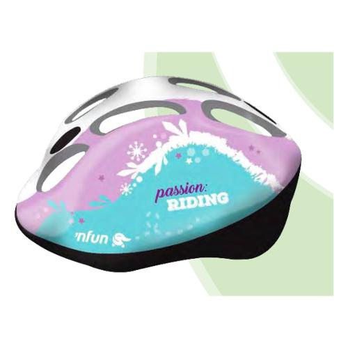 Casco bambini taglia S/M 52-56 'NFUN Magic Ice Multicolor IVC661