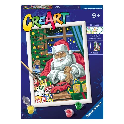 Set per dipingere Babbo Natale CREART 20265