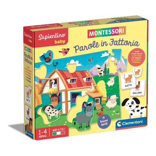 Gioco prescolare Prime in Fattoria 12-36m MONTESSORI 16413