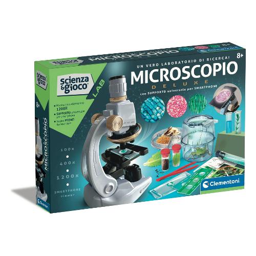 Gioco educativo SCIENZA E GIOCO Microscopio De Luxe 19310