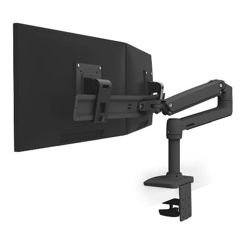 Supporto monitor TV scrivania ( 10 Kg ) VESA 100 x 100 LX SERIES Desk Dual Direct Arm Black 45 489 224 VESA 100 x 100 LX SERIES Desk Dual Direct Arm B