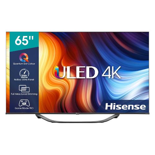 Tv 65" ( ULED ) Vidaa U U7HQ SERIES Smart Tv 4K Uhd Silver 65U72HQ