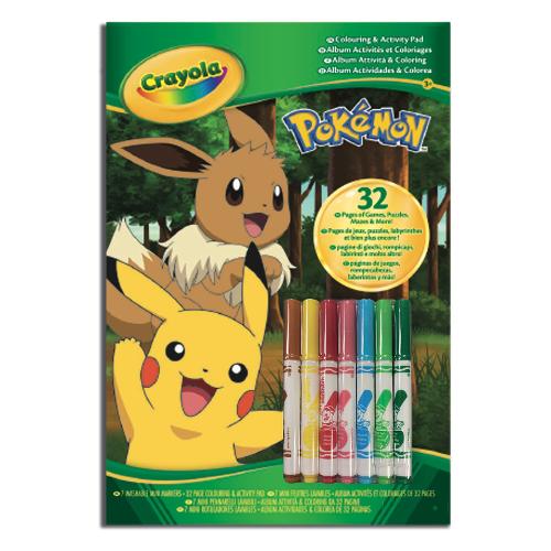 Album Attività & Coloring POKÉMON 04 2746