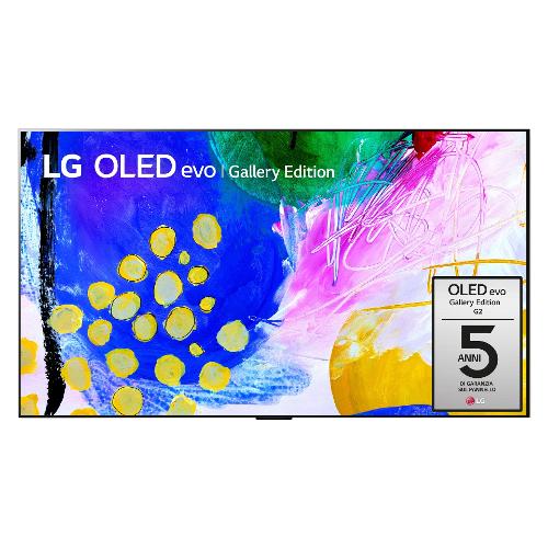 Tv 65" (OLED) WebOS SERIE G2 Smart Tv Oled Evo Gallery Edition Dark satin silver OLED65G26LA API