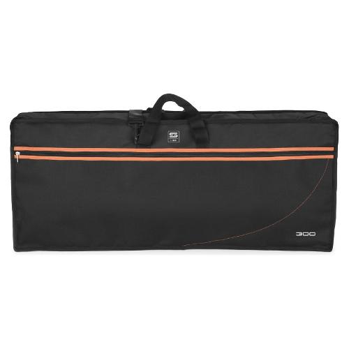 Custodia tastiera SERIE 300 Black e Orange KB300 96 40 (96x12x40cm)