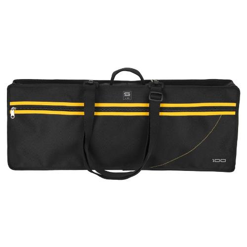 Custodia tastiera SERIE 100 Black e Yellow KB100 46 (46x6x22cm)