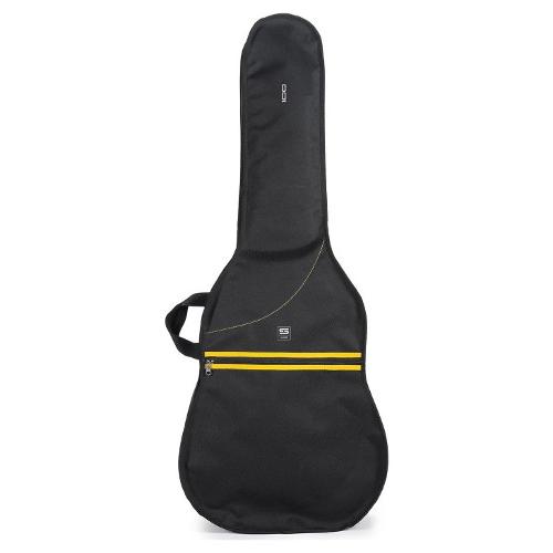 Custodia chitarra SERIE 100 Acustica Black e Yellow GB100 AC