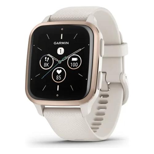 Smartwatch VENU Sq 2 Music Edition Ivory e Peach gold 40 mm 010 02700 11