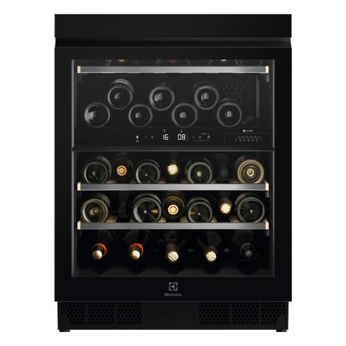 Cantinetta incasso 33 bottiglie SERIE 800 Ewud040B8B Nero opaco