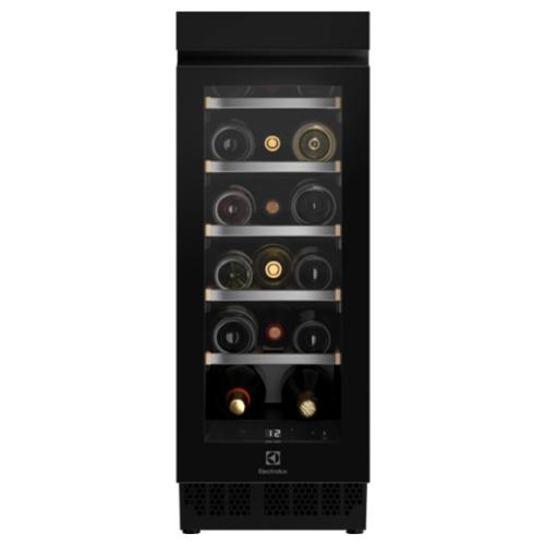 Cantinetta incasso 18 bottiglie SERIE 700 EWUS018B7B Black classe G (L30cm)