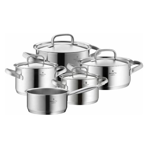 Batteria pentole Inox 5 pz GOURMET PLUS Cromo satinato 07 2055 6030