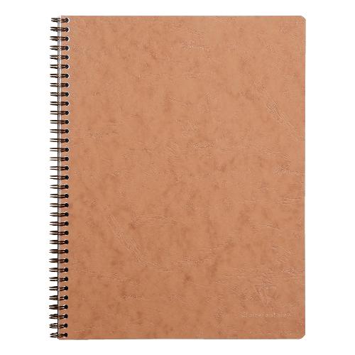 Quaderno con spirale quadretti 5 mm A4 tabacco 78252C