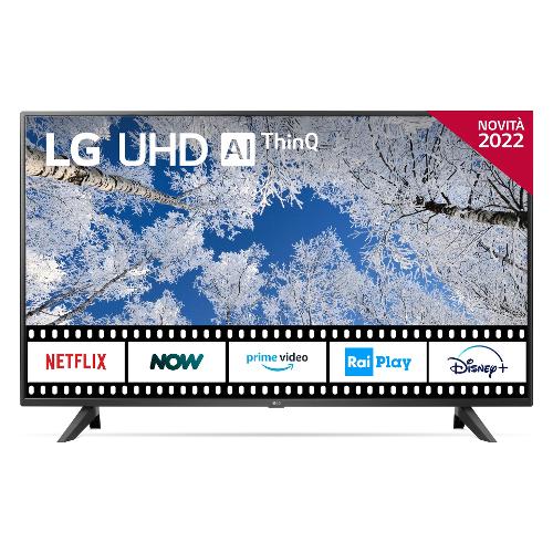 Tv 43" ( LED ) WebOS SERIE UQ70 Smat TV 4K UHD Ceramic black 43UQ70006LB APIQ