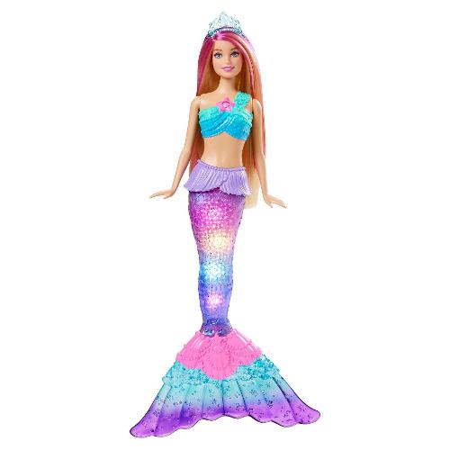 Bambola Sirena Luci Scintillanti Dreamtopia BARBIE HDJ36