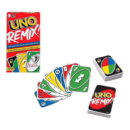 Carte gioco Remix UNO GDX71