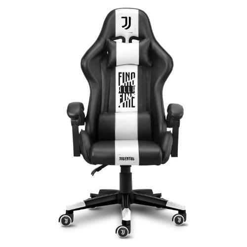 Sedia gaming Juventus F.C. Black e White PT GA AC 03