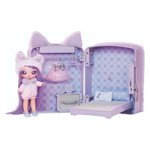 Bambola Maya backpack 3 in 1 (19cm) NA!NA!NA! SURPRISE Lavanda 585572