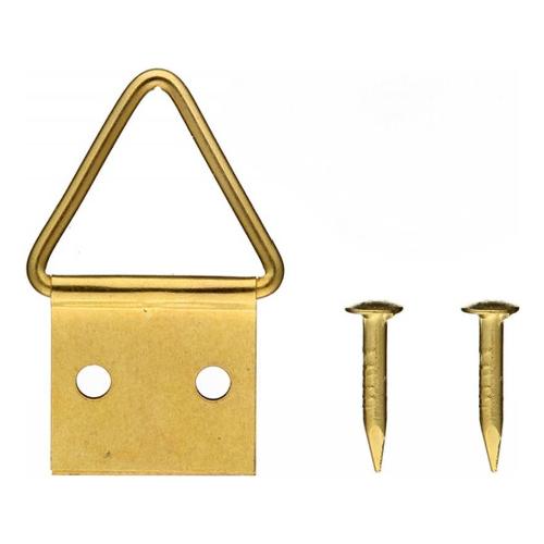 Set attaccaglie Snodate Gr.1 Finitura ottonata 2700134301 10 pz + chiodi fissaggio