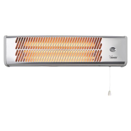 Stufa infrarossi RADIANT HEATER Outdoor Halogen Silver e White HR312 1500W