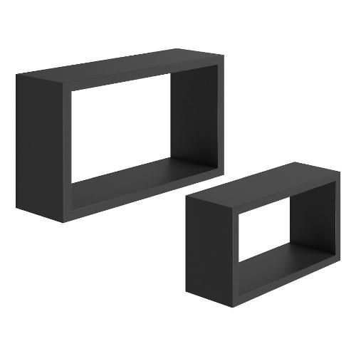 DUO Set pensili Nero opaco