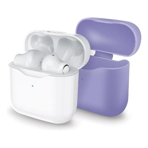 Auricolari microfono bluetooth MYSOUND Safe Pods Evo Tws Bianco e Lilla 497419