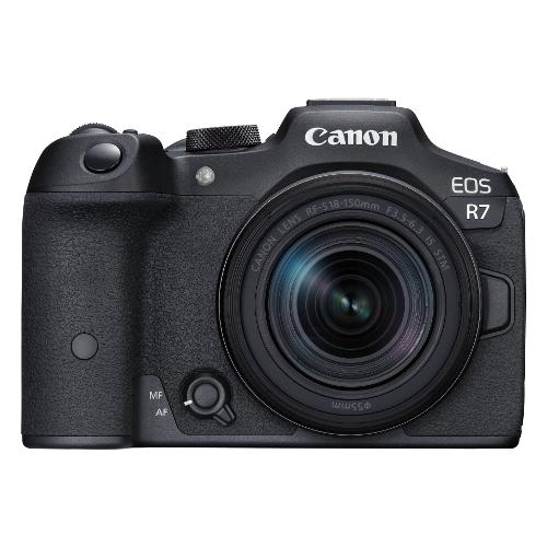 Fotocamera mirrorless 32,5Mpx EOS R7 Kit Rf S 18 150mm Is Stm Black 5137C010