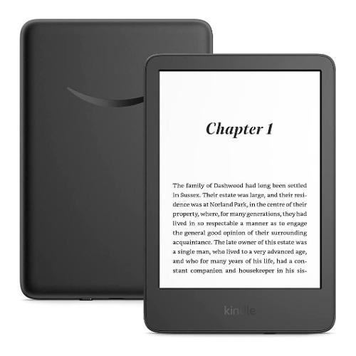 Ebook 6" KINDLE 2022 con Pubblicità Black 16GB B09SWRYPB2