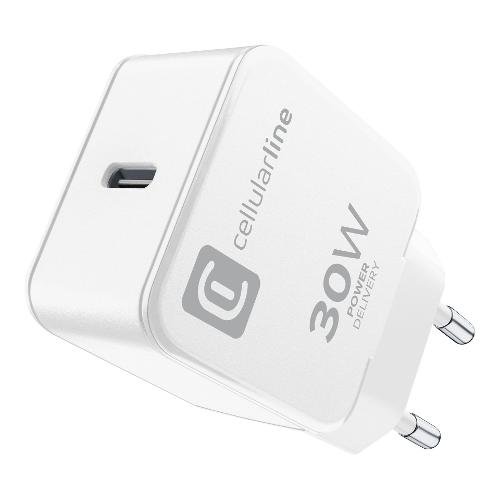 Caricabatterie USB Type-C THE ONE 30W Power Delivery White ACHIPDUSBCPD30WW