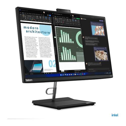 All in one 23,8" THINKCENTRE Neo 30A 24 Raven black 12B0000AIX CPU Intel Core i5 Ram 8GB Hd 512GB Scheda grafica Intel Iris Xe