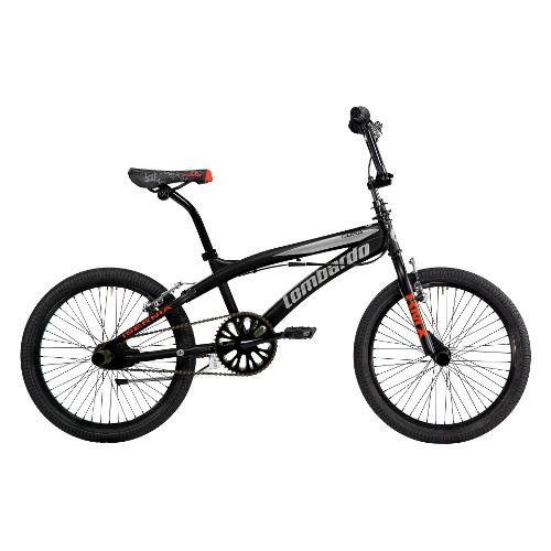 Bici BMX ( 1 vel ) 20" YOUNG ISERNIA Acciaio Nero e Cromo opaco Tg. 28 DY2004
