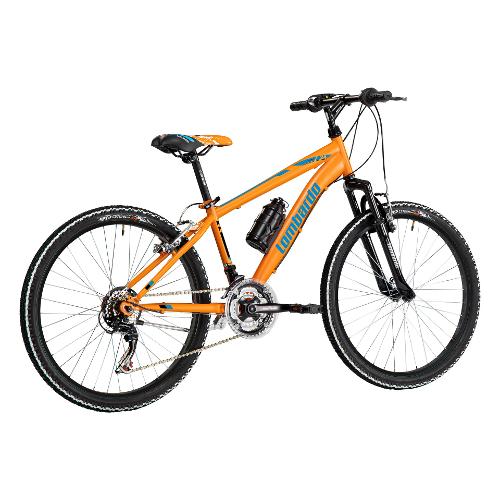 Mountain Bike ( 18 vel ) 24" YOUNG TROPEA Acciaio Arancio e Nero DY2403