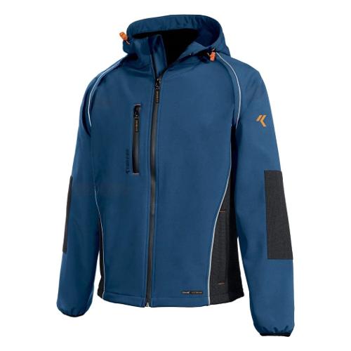 Giubbino tecnico con cappuccio (taglia M ) EXTREME CLEVER Blu 8884B 040 M