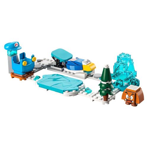 Pack di Espansione Costume di Mario Ghiaccio e Mondo Ghiacciato ( 105 pz ) SUPER MARIO 6a+ 71415