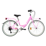 Bici Ctb 24 RIMINI 6v Pink/White DY2407