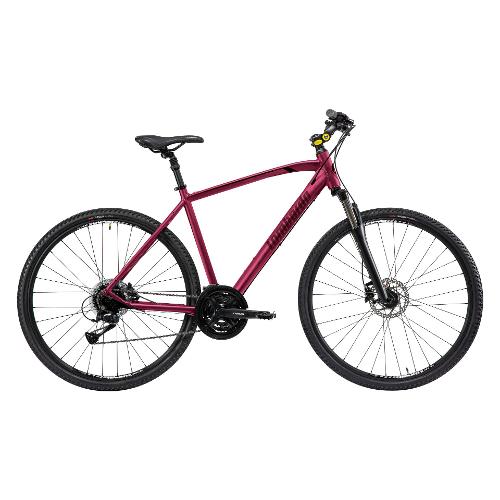 Bici Trekking alluminio ( 27 vel ) 28" AMANTEA 200 MAN Amaranto DF2804 (taglia 51 )