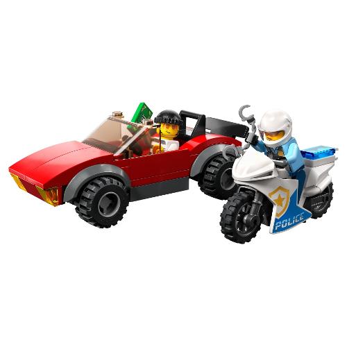 Inseguimento Sulla Moto Della Polizia ( 59 pz ) CITY POLICE 60392