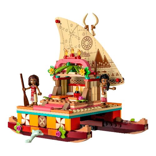La Barca a Vela di Vaiana ( 321 pz ) DISNEY PRINCESS 6a+ 43210