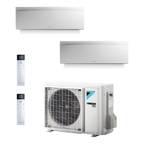 Condizionatore fisso dual 2,5 + 3,5 Kw EMURA Ftxj Aw White FTXJ-25AW, FTXJ-35AW 2MXM50A