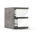 Comodino 40x5049 White-Conc.76230GXUU