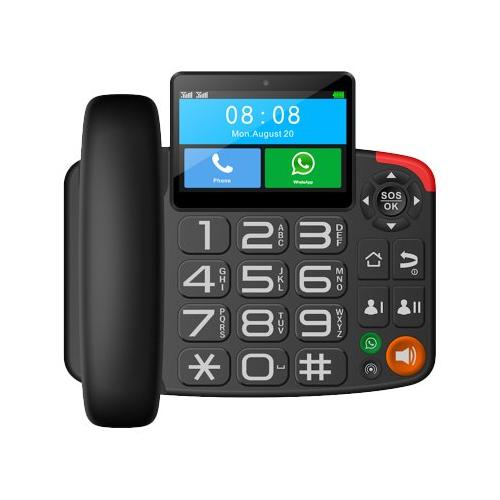 Telefono fisso Comfort Mm42D Black